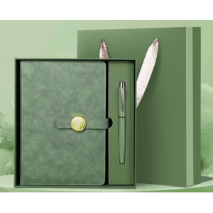 高档笔记本礼盒记事本企业礼品公司广告商务办公套装可印logo