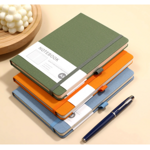 笔记本定制logo商务随身a5办公本批发高颜值绑带加厚记事本子